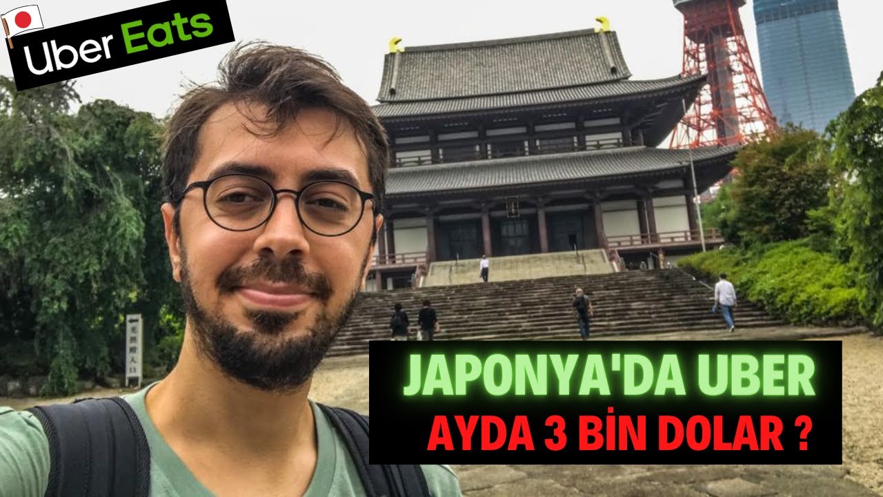 Japonya'da Bisikletle UBER Yapmak /  Tokyo'nun Bütün Sokaklarını Geziyoruz