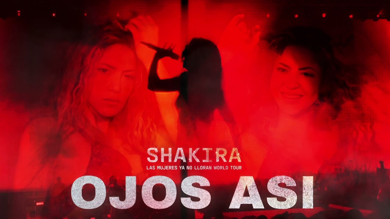 Ojos Así (Live Studio Version) Shakira Las Mujeres Ya No Lloran Tour | RE-CREATED AUDIO