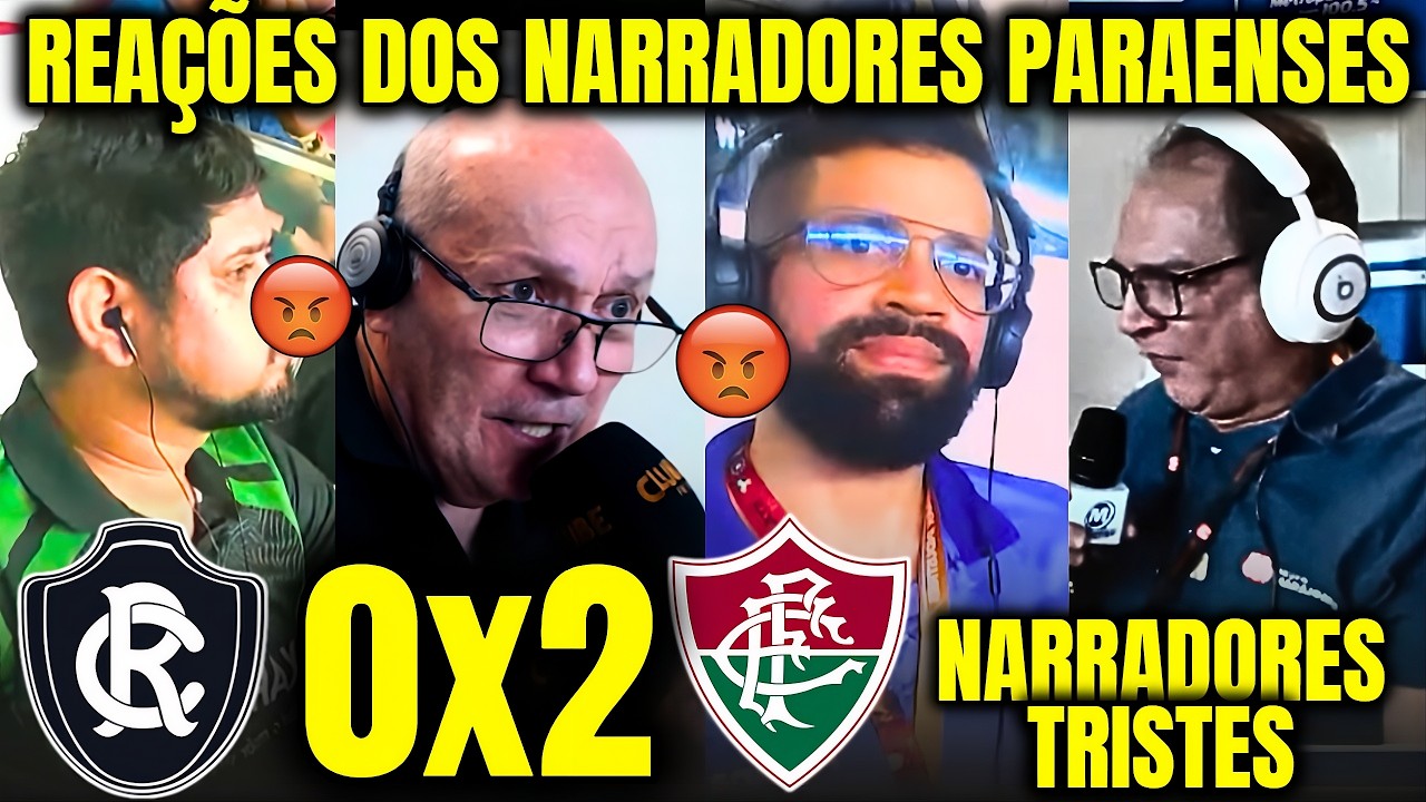 REAÇÕES DOS PARAENSES do REMO à DERROTA PARA O FLUMINENSE REMO 0X2 FLUMINENSE