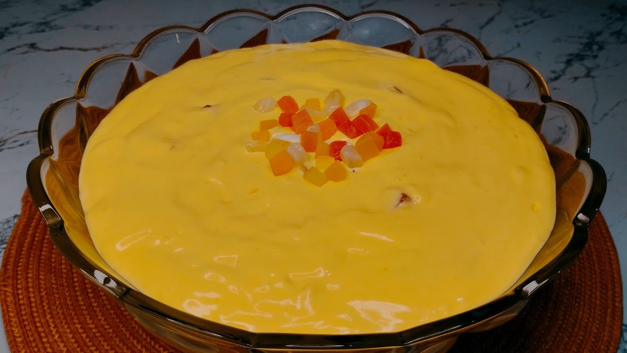 Creamy Wedding-Style Custard | Rich & Creamy Fruit Custard Recipe