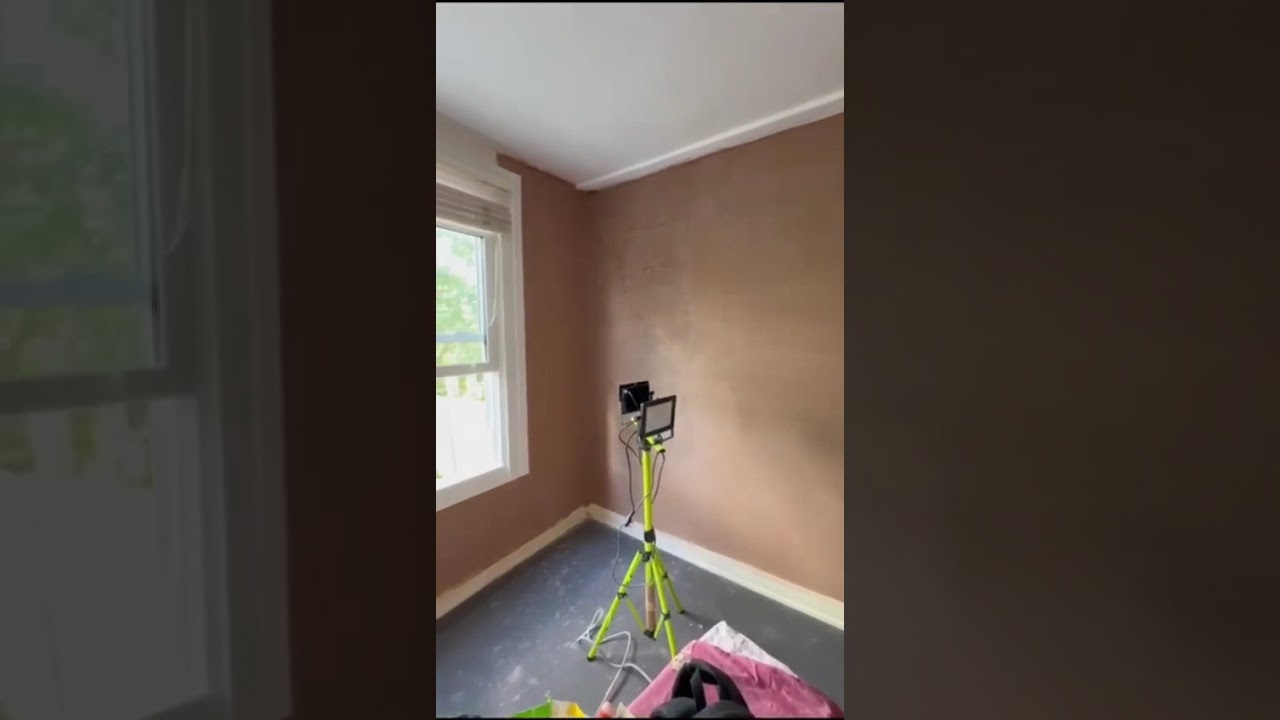 Fully refurbished room, painting, radiator, and bumble flooring #interiordesign #jgswanshousing