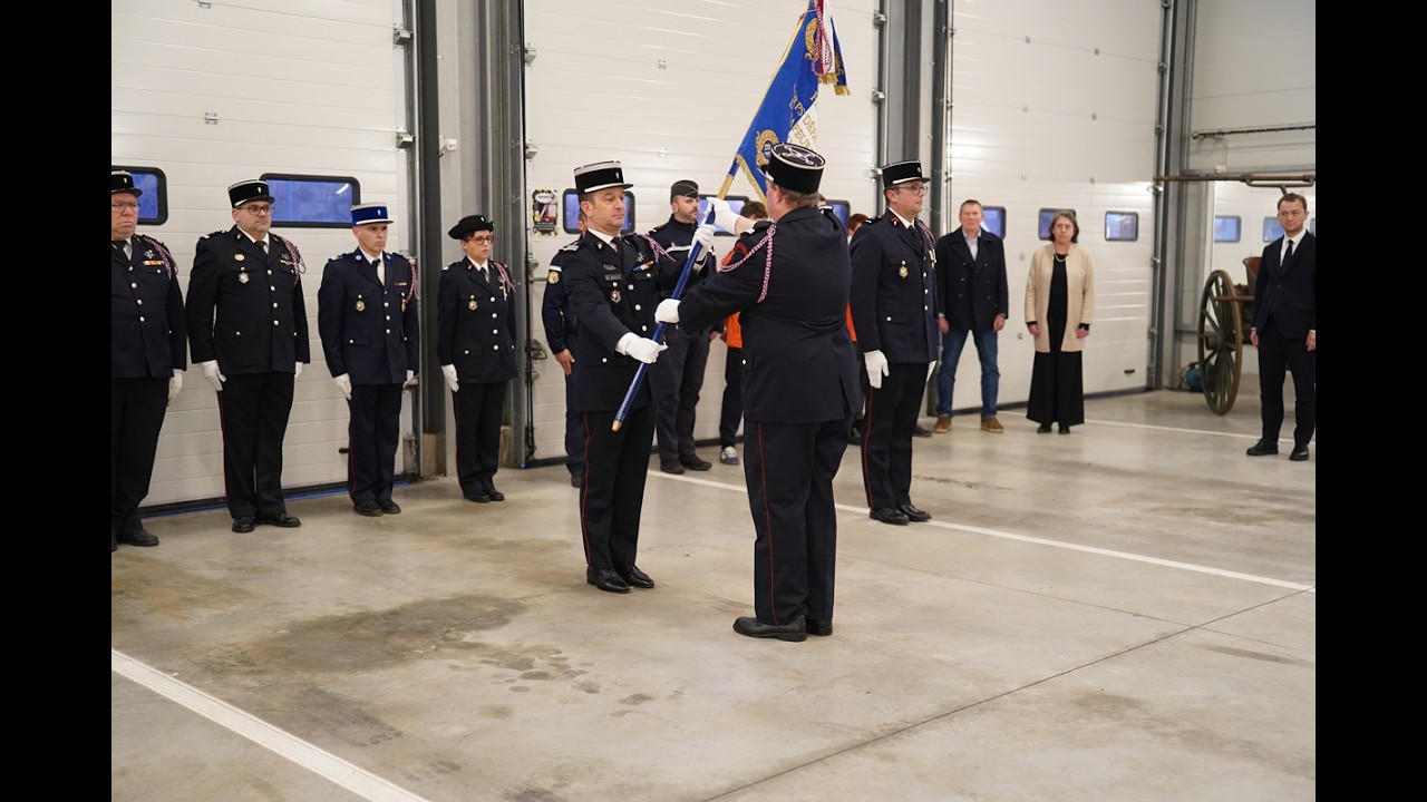 Passation commandement du cente d'incendie et de secours d'Inizan - 13/02/2026