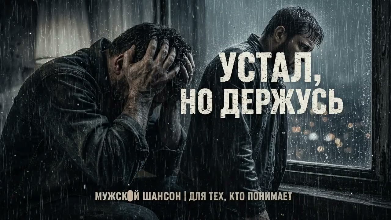 😢🌧️ Когда сердце разбито — Русский шансон 2026 под дождём и болью