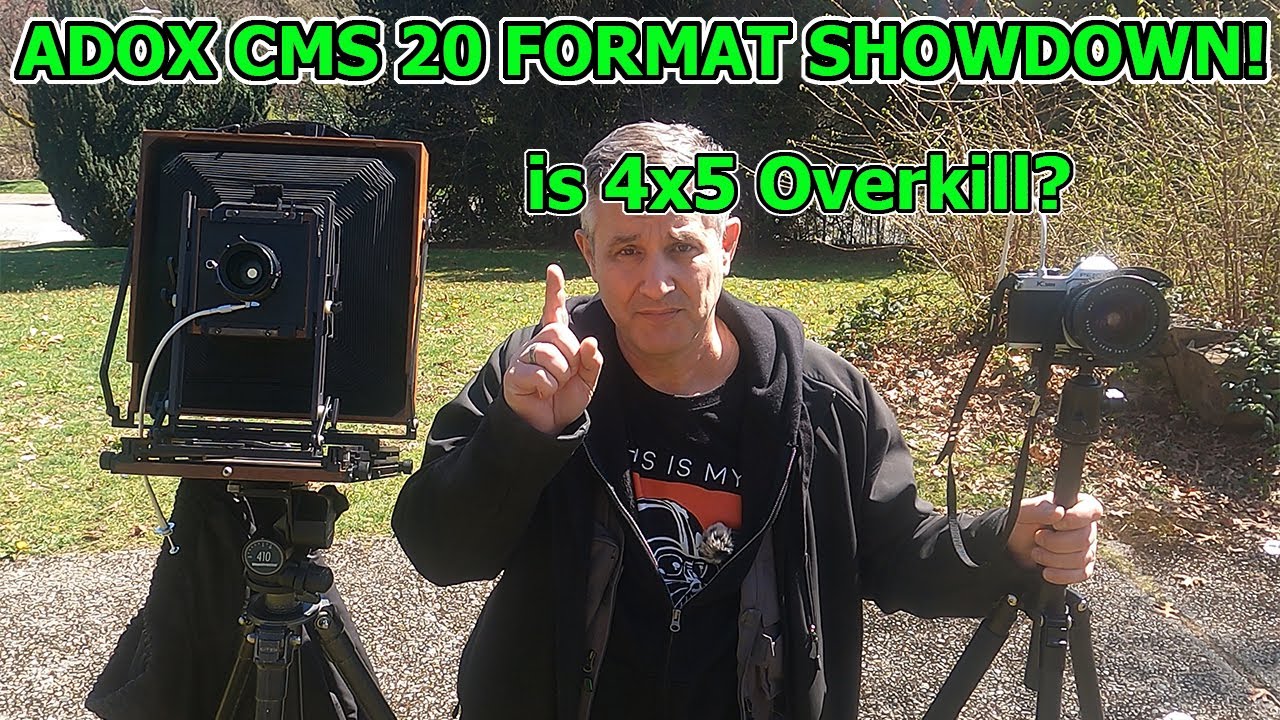 Противостояние форматов Adox CMS 20 II: 35 мм против 4x5!