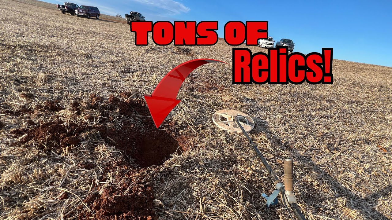SO many Relics in this FIELD! Metal Detecting Virginia’s RED Hot History!