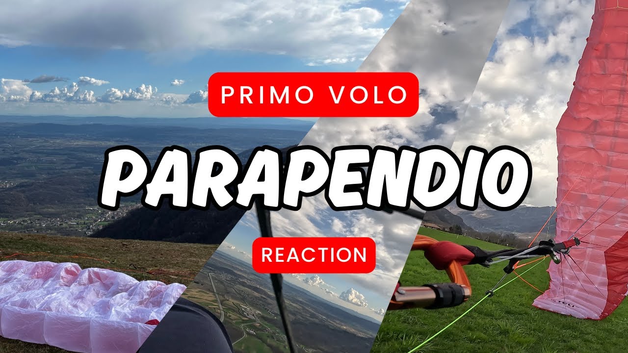 Il mio primo volo da pilota in parapendio - VLOG 4K