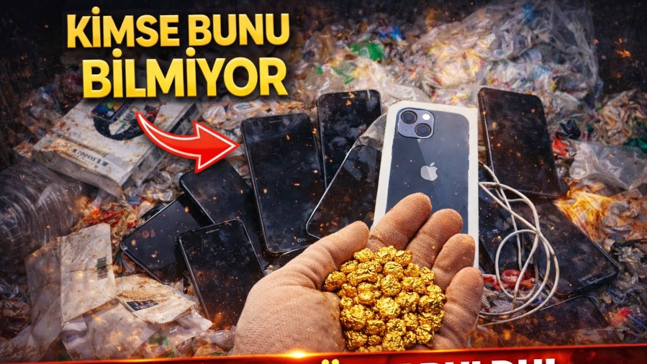 HURDA DEĞİL ALTIN TELEFONLARIN NERESİ ? ALTIN BİLGİ 💰💸