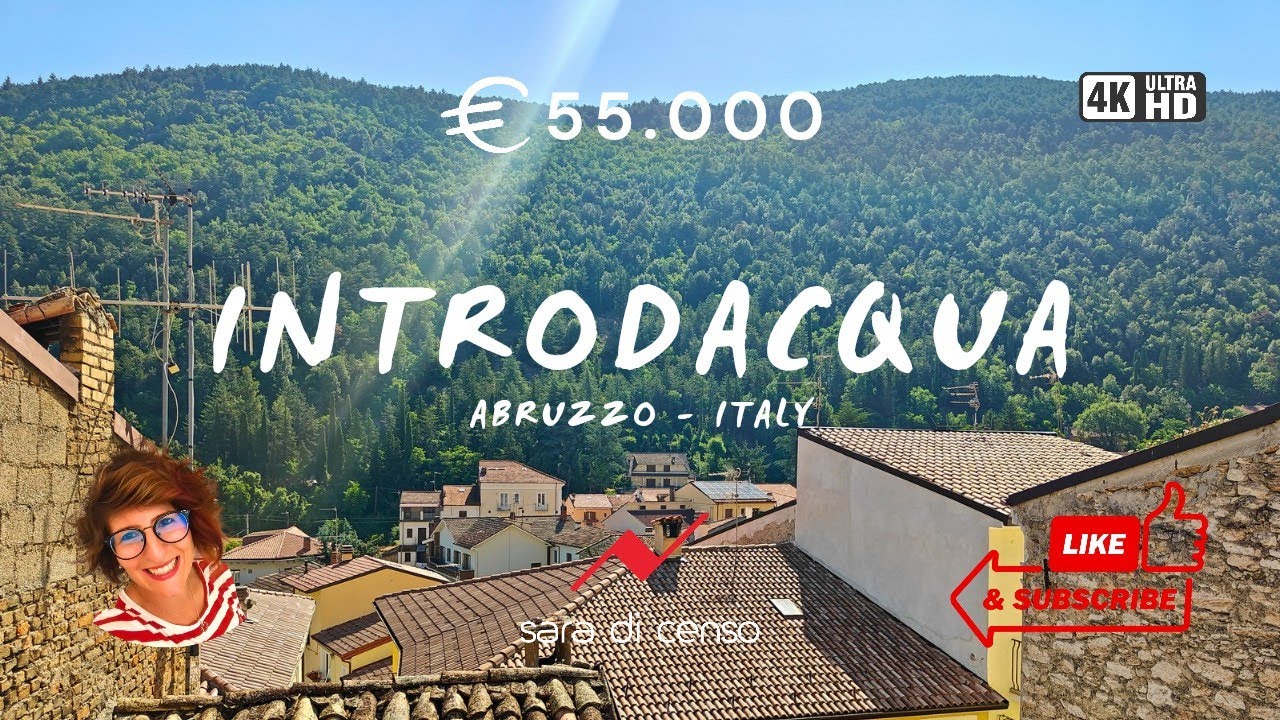 Turn-key pied-à-terre with Terrace in Introdacqua | House Tour in Abruzzo