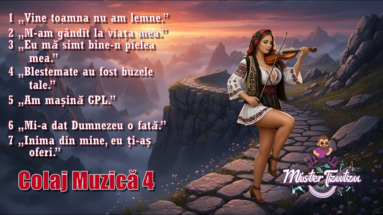 ♫ Muzică Populară. Colaj 4 - 2025 - ♫ Folclor de petrecere.