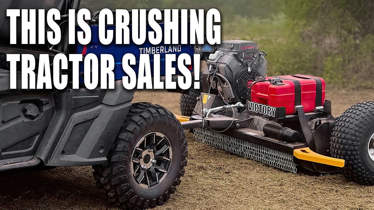 No Tractor? No Problem! Meet the New Heavy Duty ATV Flail Mower