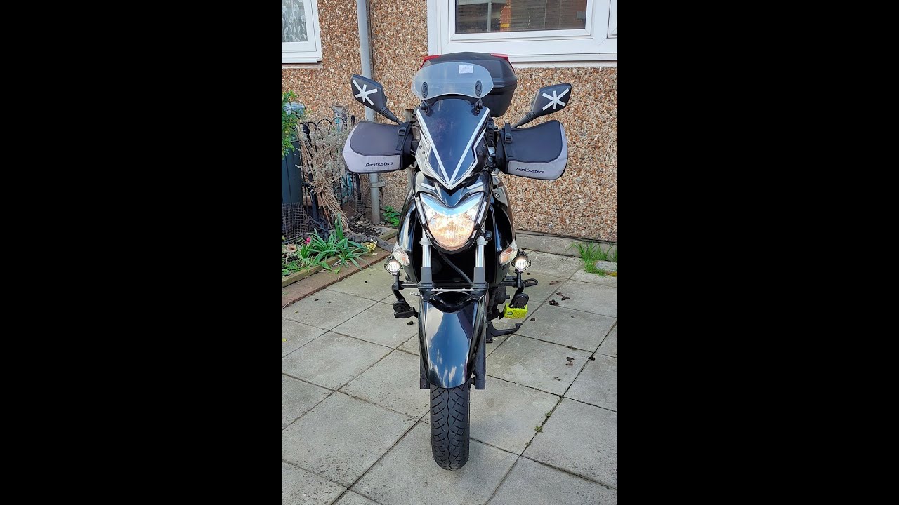 Suzuki Inazuma Auxiliary/Fog Lights Install (GW250)
