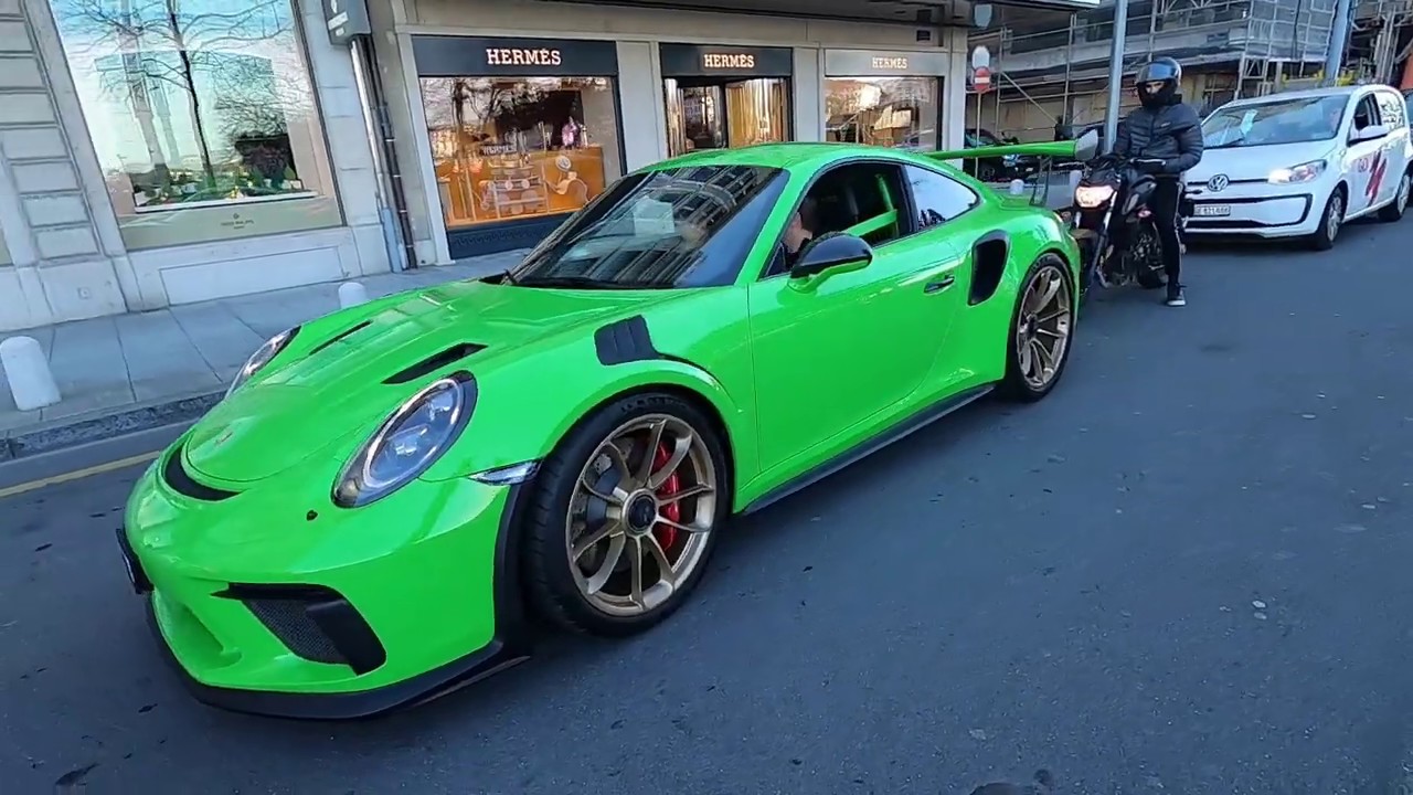 Journée de FOU à Genève - Carspotting (Urus, Aventador, GT4, GT3RS, ...)