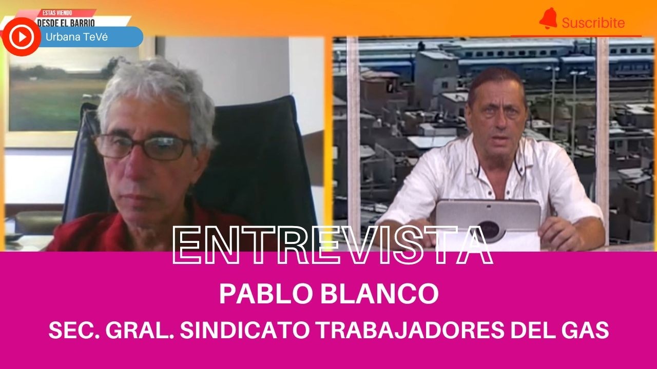 PABLO BLANCO SEC. GRAL. STIGAS EN URBANA TEVE