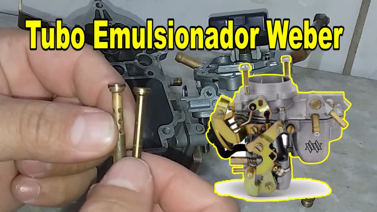 Tubo Emulsionador Weber