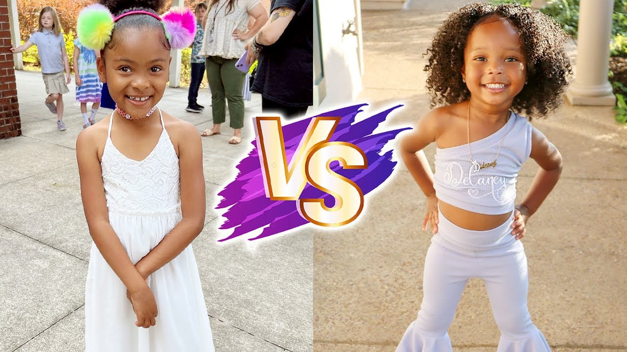 Juju (The Bunch Family) VS Delaney Dream (The Taylor Family) Natural Transformation 🌟 2024