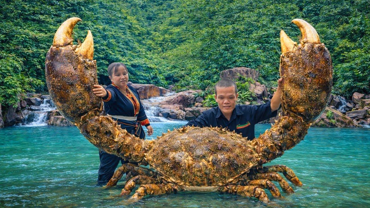 Peaceful Dwarf Family Life: School Day Routine & Catching a Giant Mountain Crab