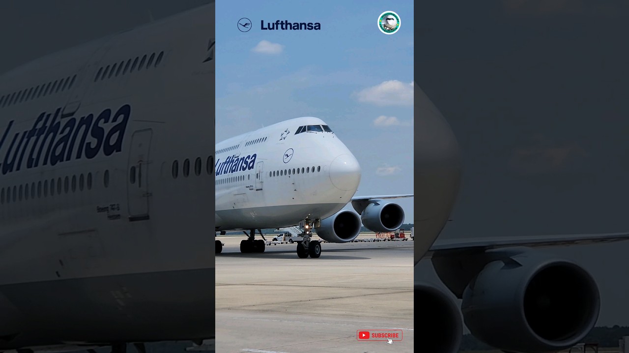 The Queen of the Skies , Boeing 747-830 , Lufthansa , [ AGE : 9 Years ] , Super Closeup