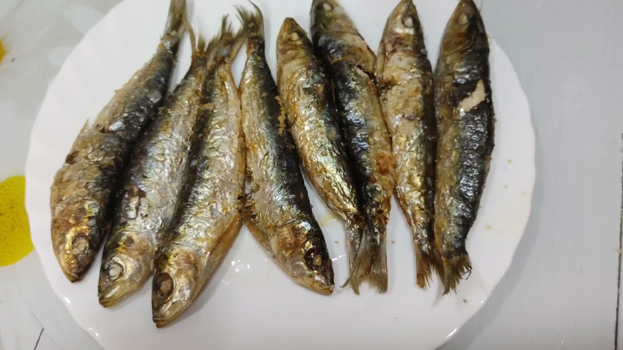 Sardinas en la freidora de aire