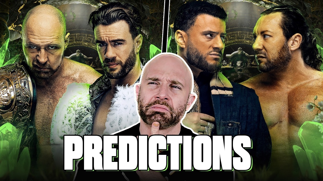 My AEW Dynasty 2026 PREDICTIONS - MJF LOSES THE TITLE?
