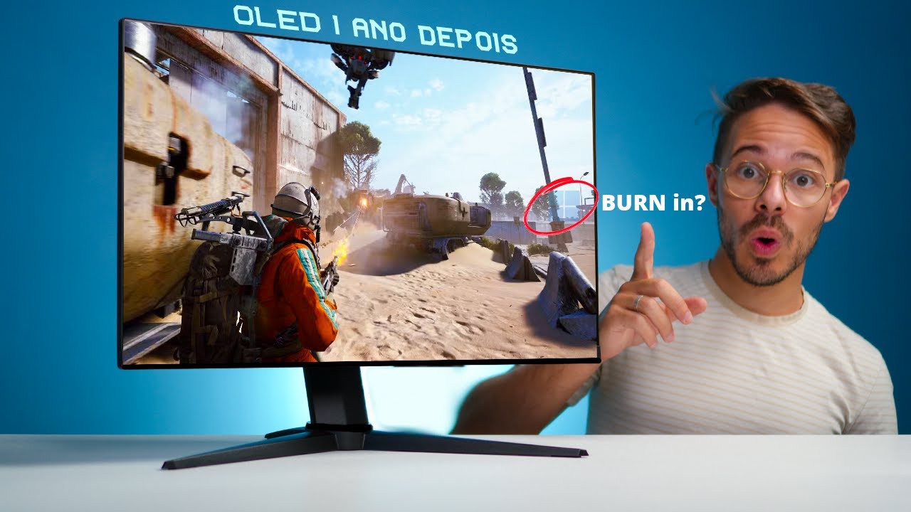 MEU MONITOR OLED depois de 1 ANO... tive problemas?