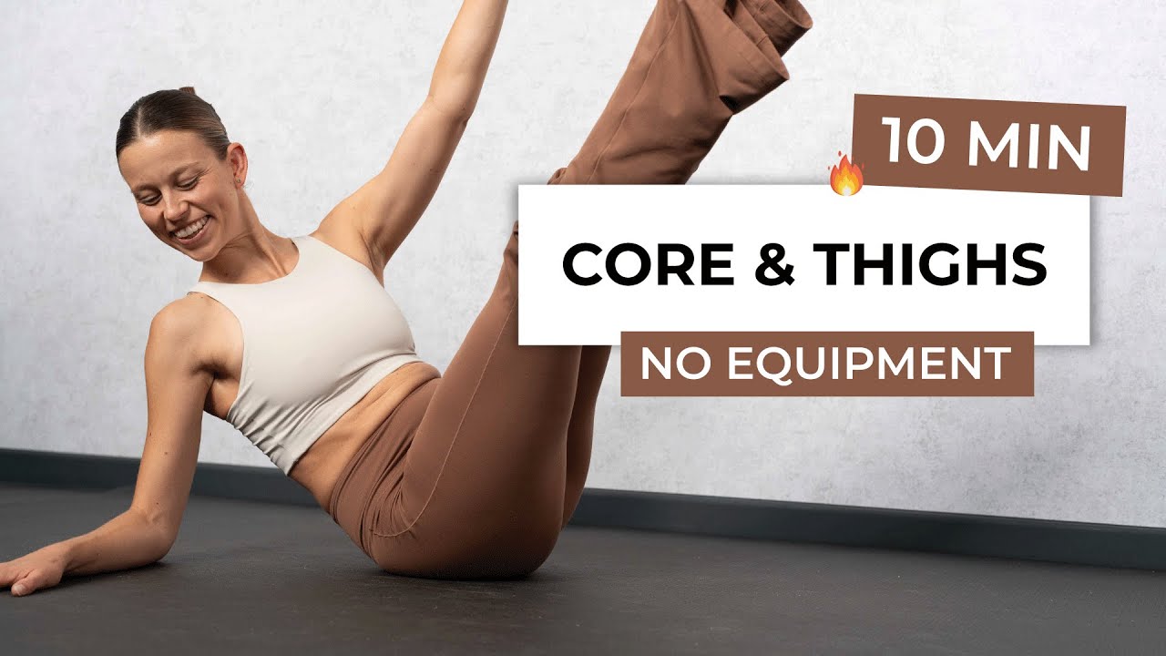 10 MIN CORE & INNER THIGH WORKOUT | No Equipment
