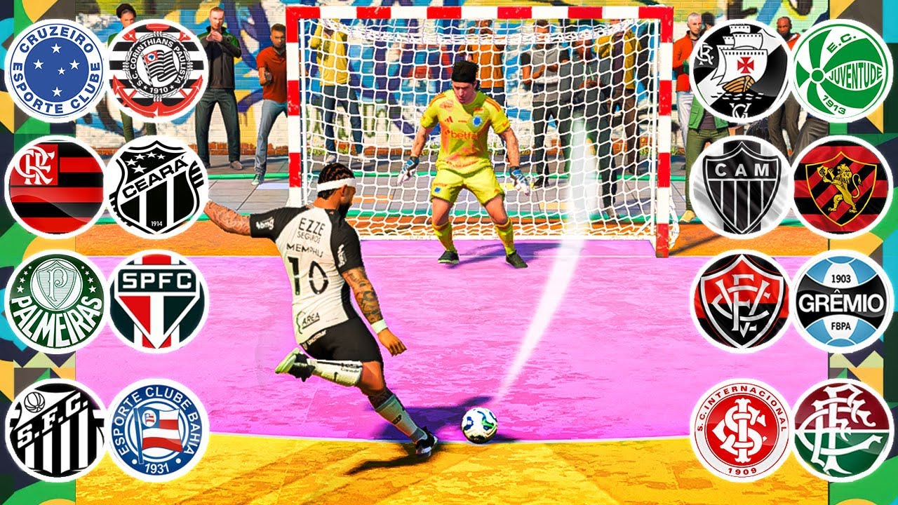 NOVO LÍDER!? TERCEIRA RODADA DO BRASILEIRÃO 2025 DE PONTOS CORRIDOS NO FUTSAL !! EA FC26