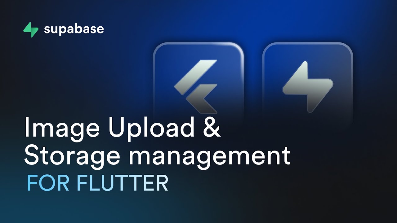 Управление хранилищем файлов Flutter и загрузка изображений с помощью Supabase Storage