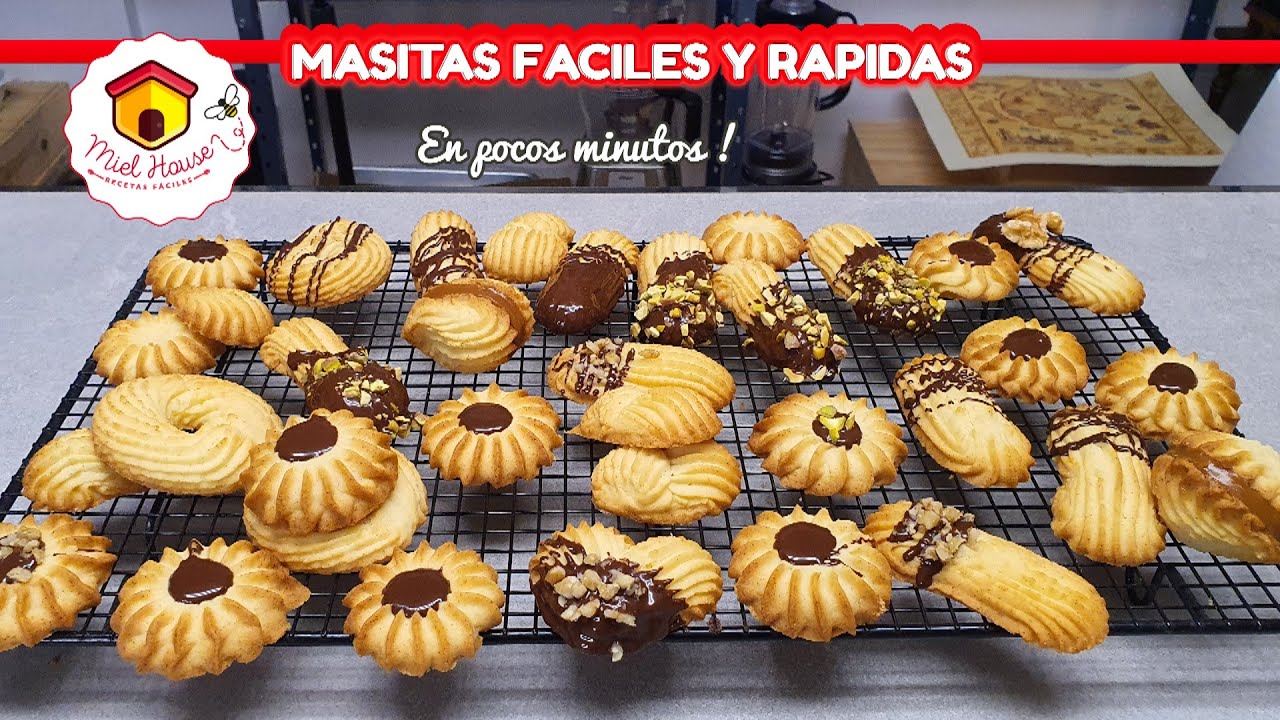 GALLETAS DE MANTEQUILLA masas dulces PARA PRINCIPIANTES