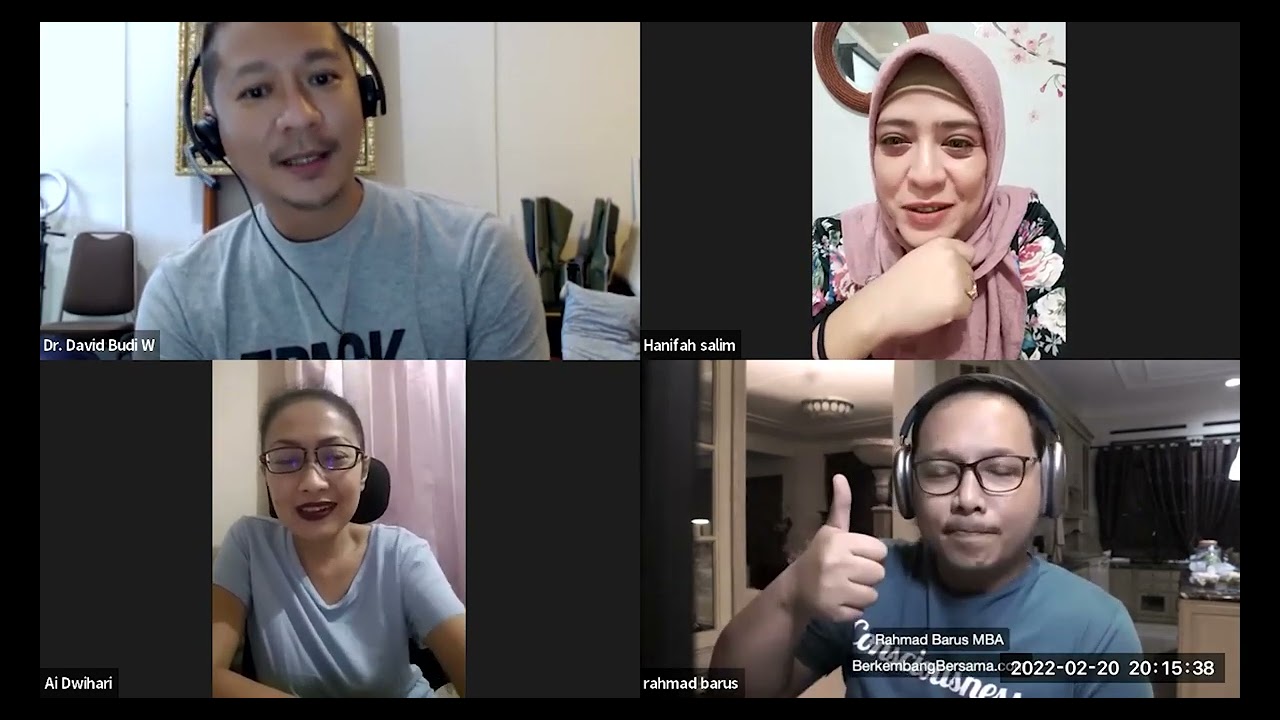 Sunday Ceria bersama dr David, Ai Dwihari, Hanifah Salim & Rahmad Barus