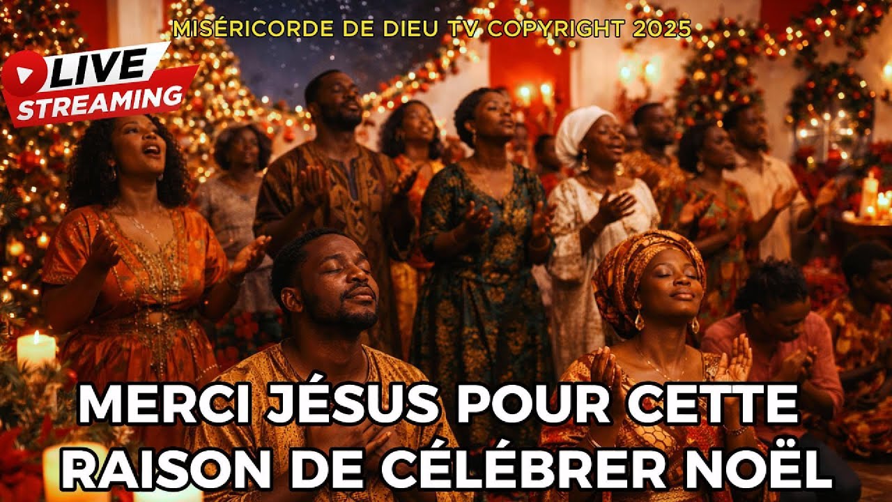 MERCI JÉSUS ! La vraie signification de Noël en direct