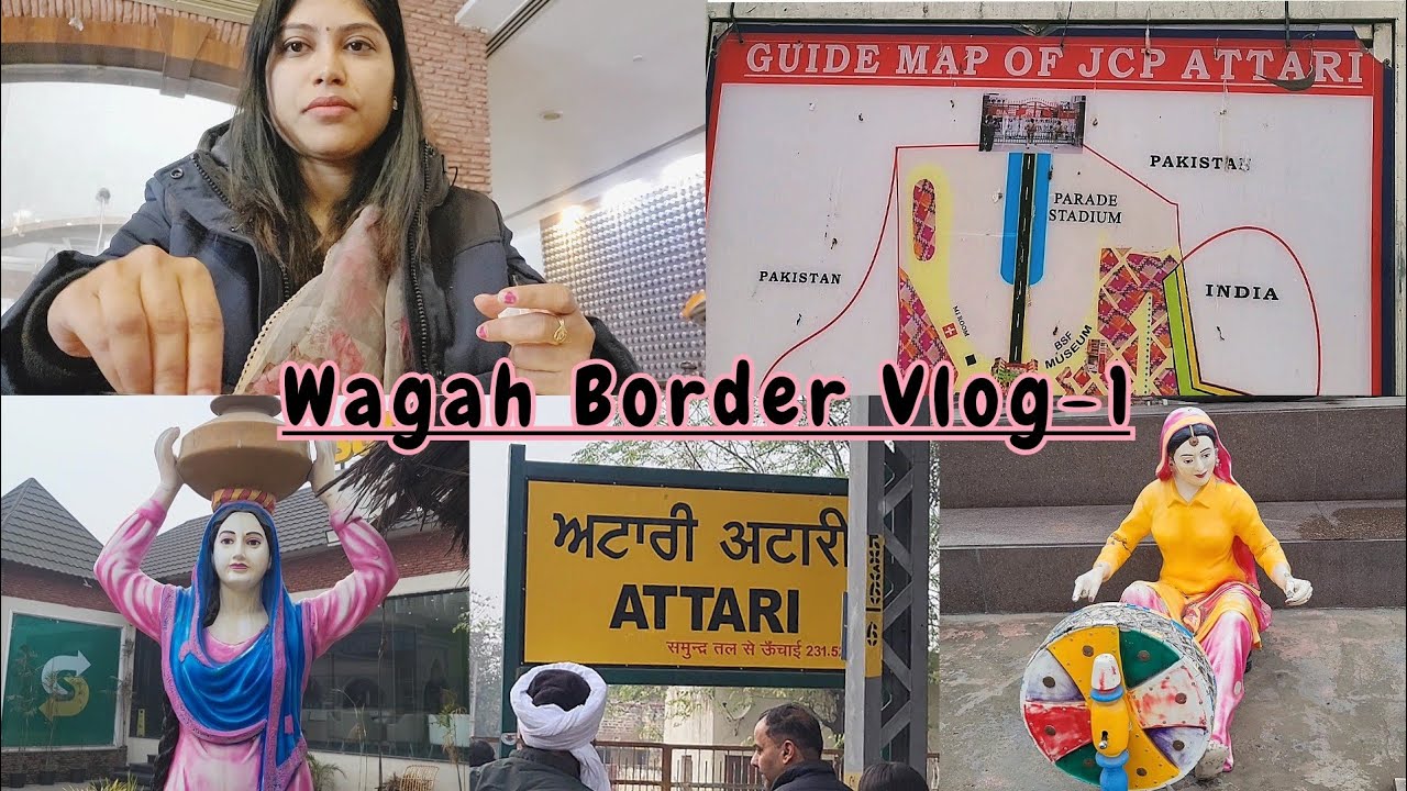 Way to Attari-Wagah Border 🇮🇳|| Famous land crossing bet^ India and Pakistan 