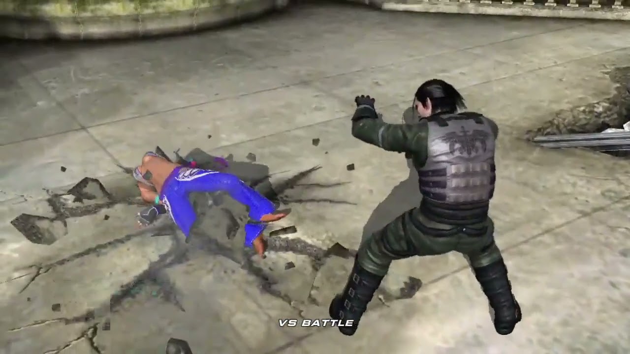 Tekken 6 Christie loses Part 1(original banned creator)