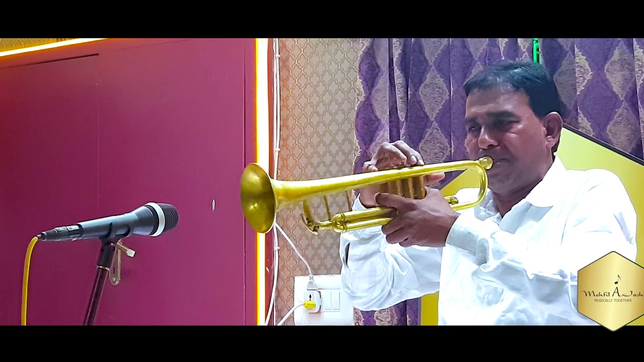 Eri sakhi mangal Gaavo ri.... On Trumpet.