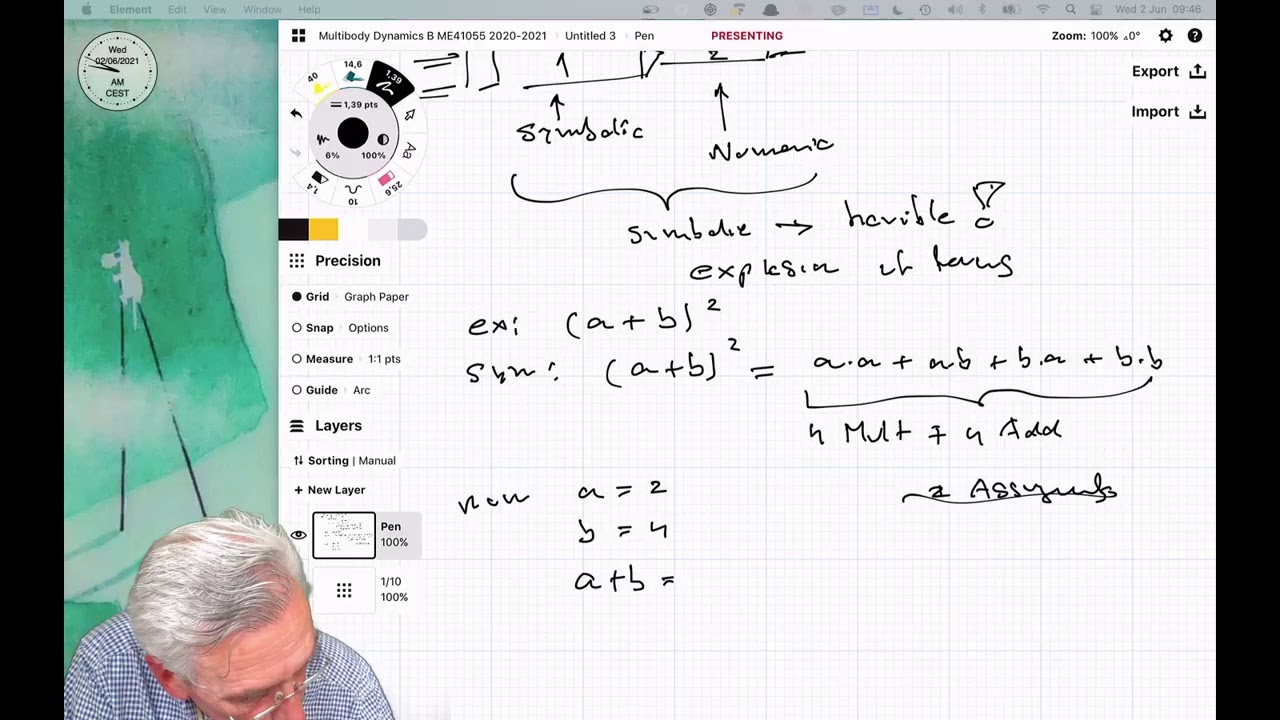 Multibody Dynamics B, ME41055, 2020-2021, Lecture12