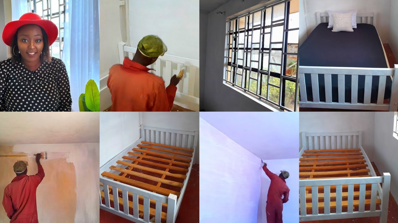 KIDS BED/RM MAKEOVER EP2: DESIGNING MY TEENAGE GIRLS RM+ NEW WHITE BEDS & LOTS OF PAINTING+ MORE