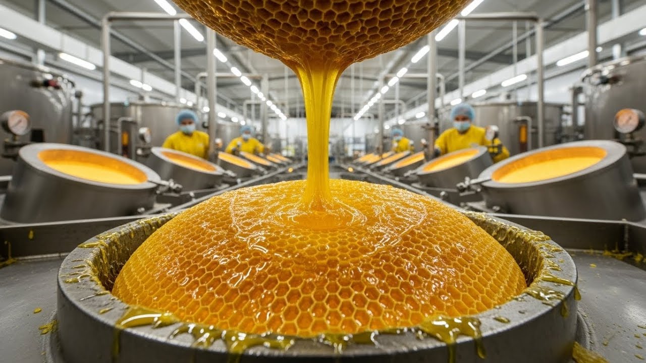 Inside the Beekeeping Wax Factory – How Raw Honeycomb Becomes Pure Golden Wax