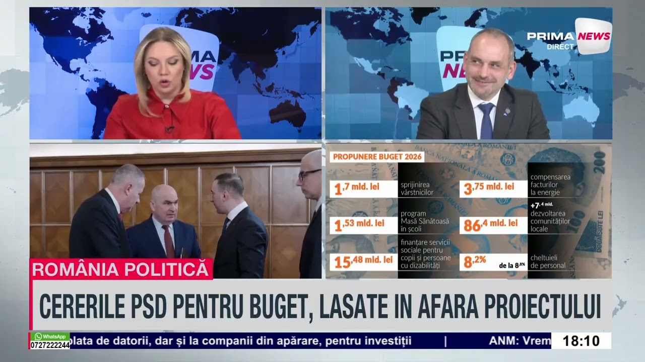 România politică cu Larisa Bernaschi  - 10 martie
