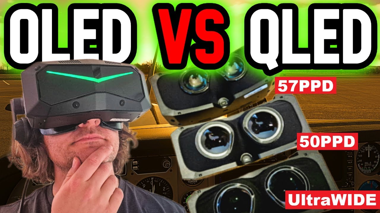 Pimax Crystal Super QLED OR Micro-OLED? Which is BETTER FOR YOU? Let's SETTLE THIS! MSFS 2024 SU4 VR