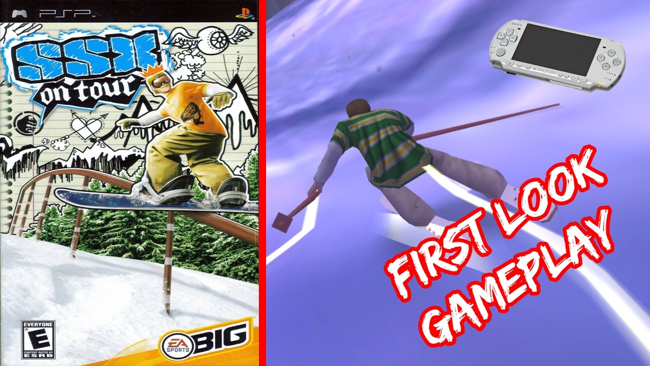SSX On Tour – PSP Gameplay