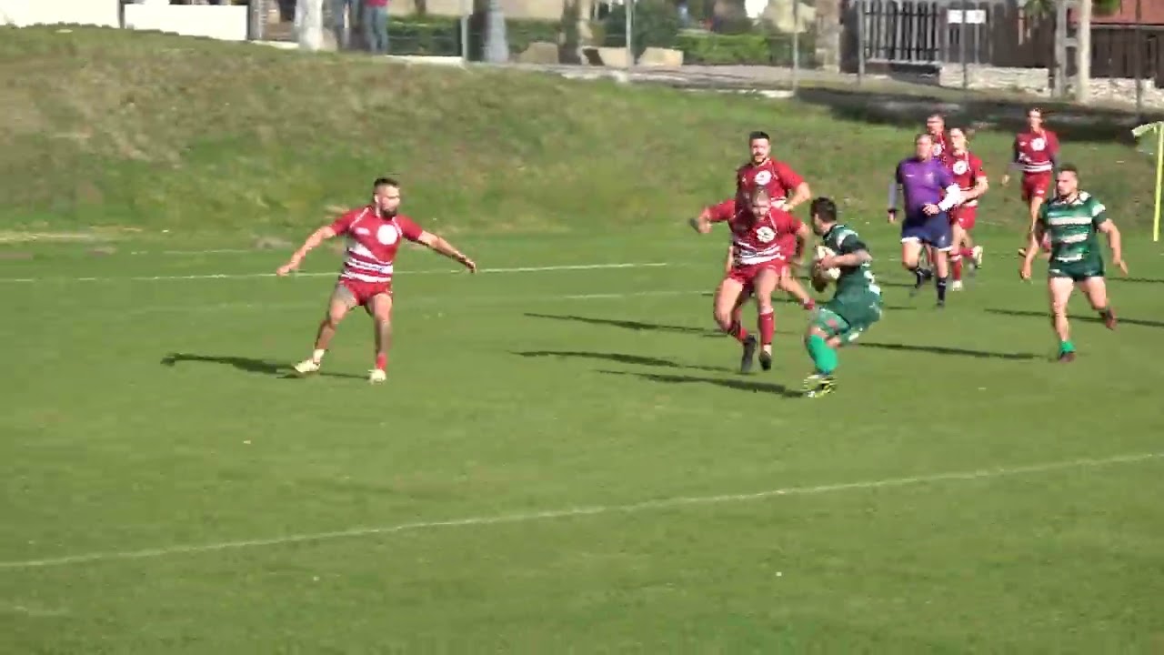 Esztergom - Nagykőrös 1. félidő (33-21)