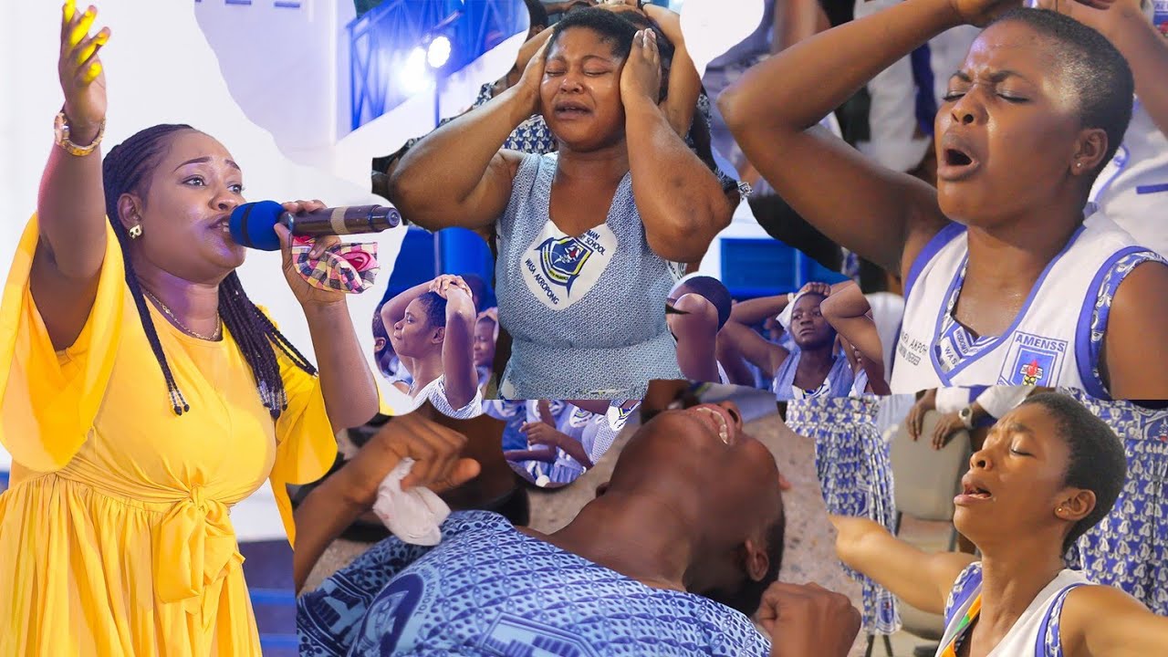 THE ANOINTING UPON OHEMAA EUNICE AT WORK @ AMENFIMAN SHS WASSA AKROPONG