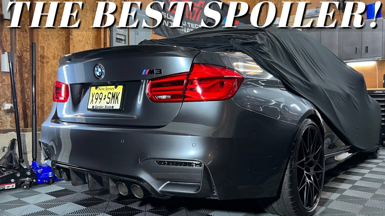 Already Changing Things Up! OEM BMW M Performance Trunk Spoiler
