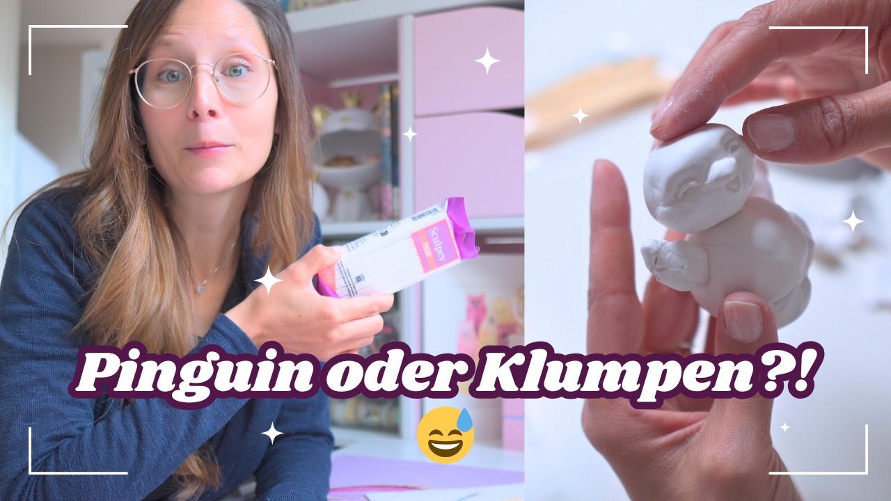 Ofen-Modelliermasse im Test &ndash; schaffe ich es, eine Figur zu formen?