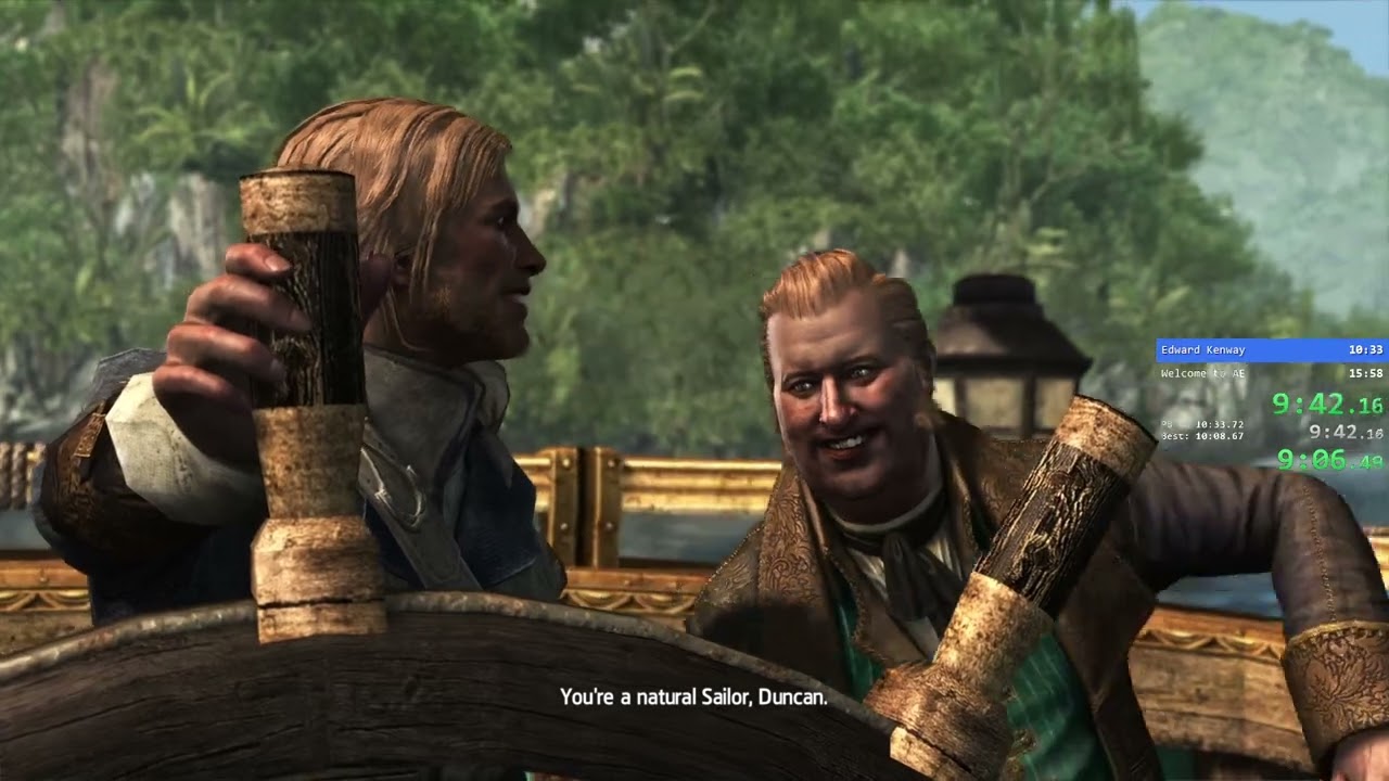 Assassin's Creed IV Black Flag 100% Speedrun Part 1 (12:47:29 RTA/12:15:28 IGT)