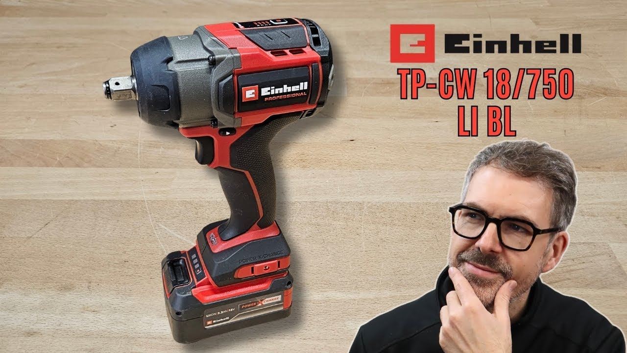 Avvitatore a massa battente a batteria Einhell TP CW 18 750 C Li BL : TEST / RECENSIONE