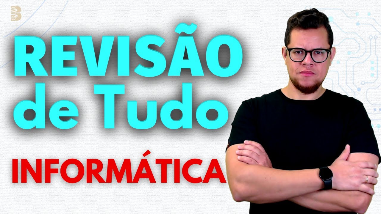 QUESTÕES DE INFORMÁTICA PARA CONCURSOS PARA REVISÃO VÉSPERA DE PROVA