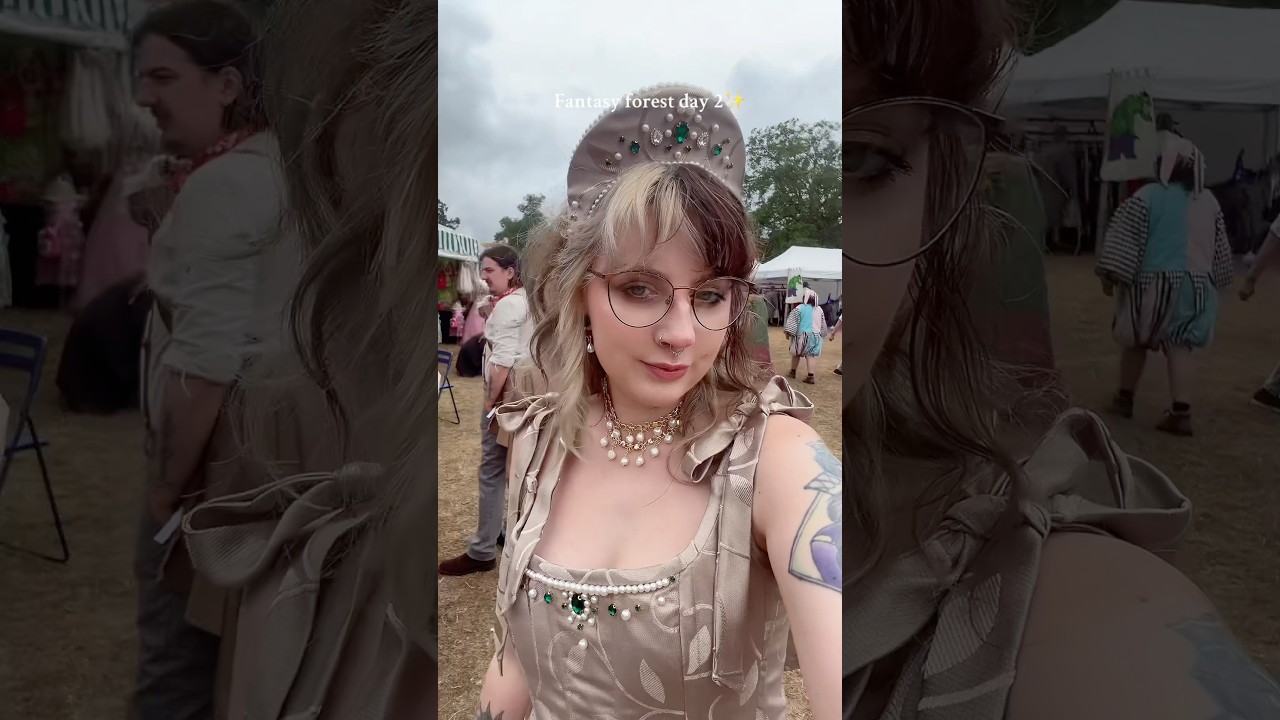 Fantasy Forest 2025 Sunday Mini Vlog ✨ #fantasyforest #renfaire #fantasy #vlog #ukrenfaire #dayout
