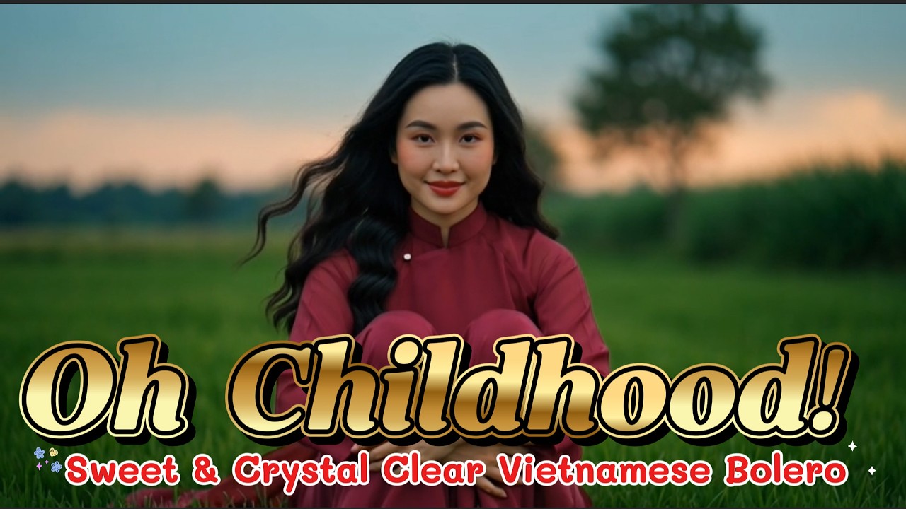 🎧 Oh Childhood! – Sweet & Crystal Clear Vietnamese Bolero (Folk Style)