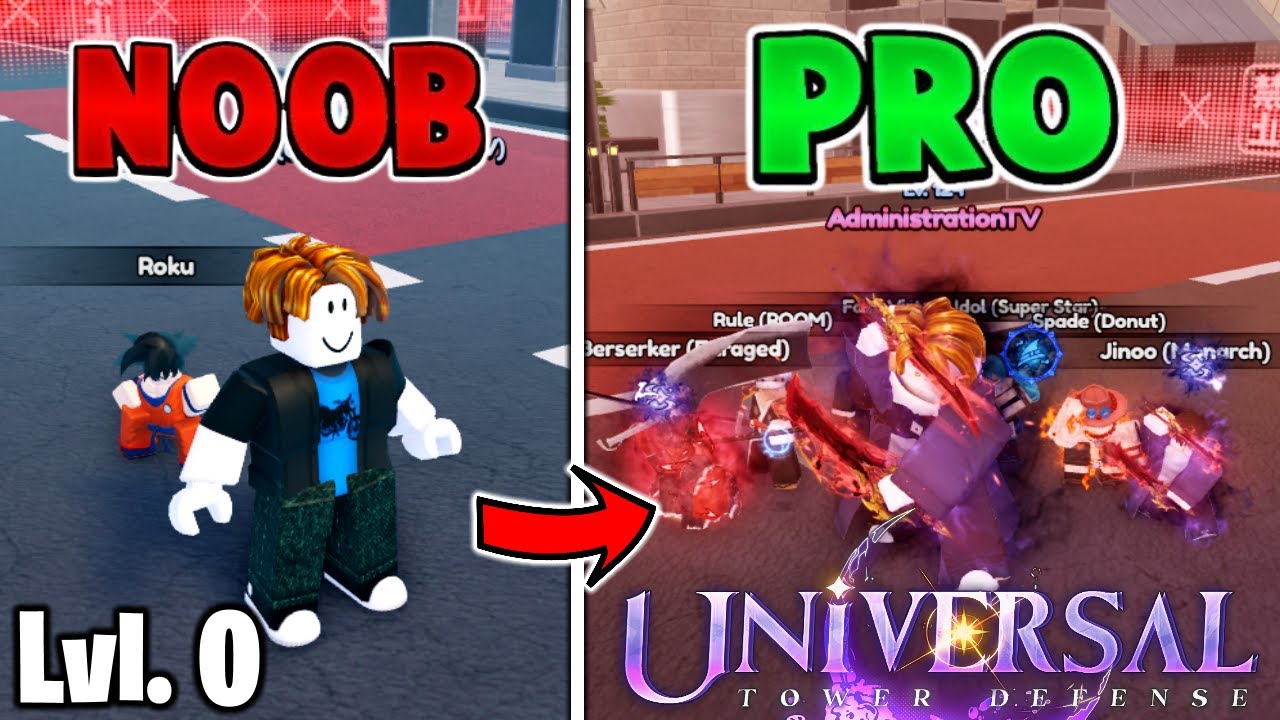 I Went From Noob To Overpowered in Universal Tower Defense!
