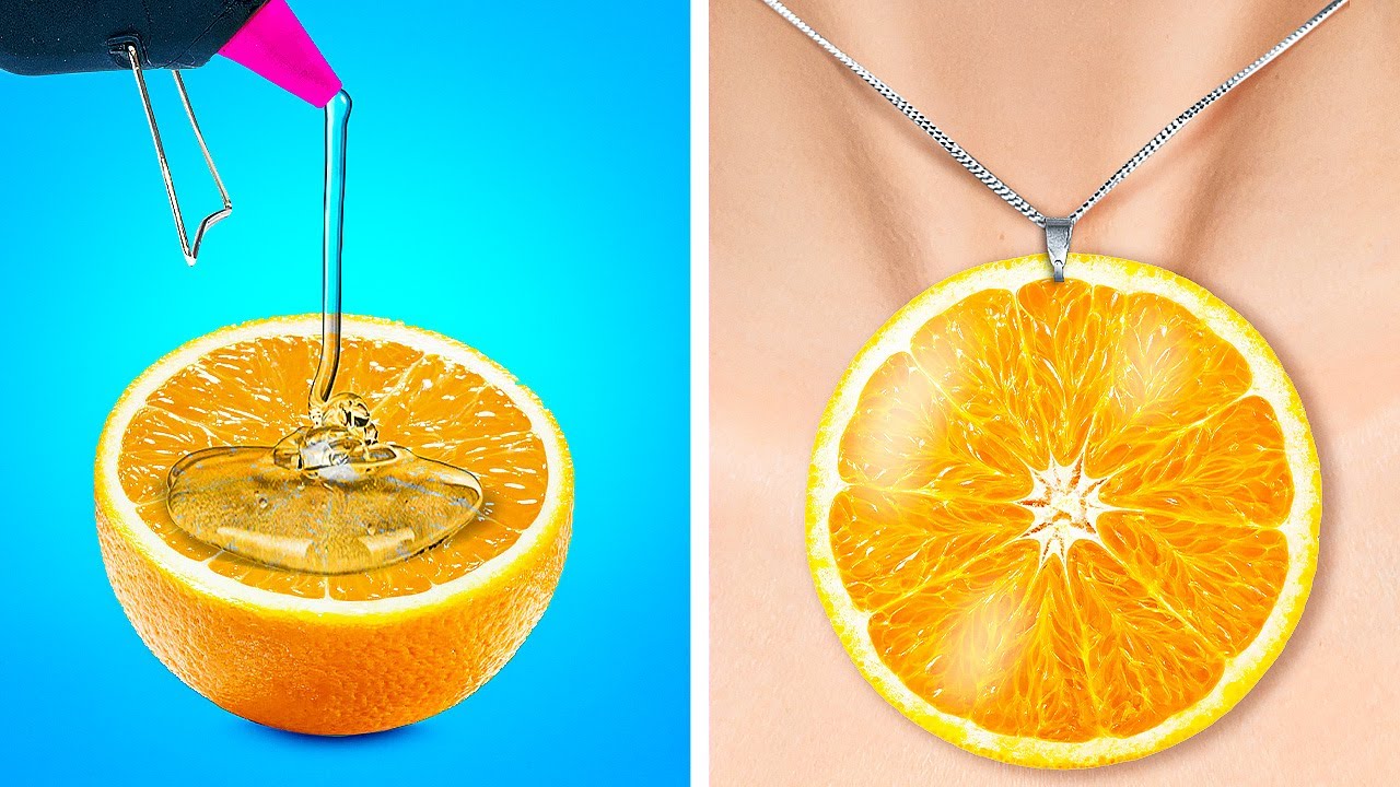 IDEE GIOIELLI FAI DA TE || Creazioni in resina epossidica, colla a caldo e argilla